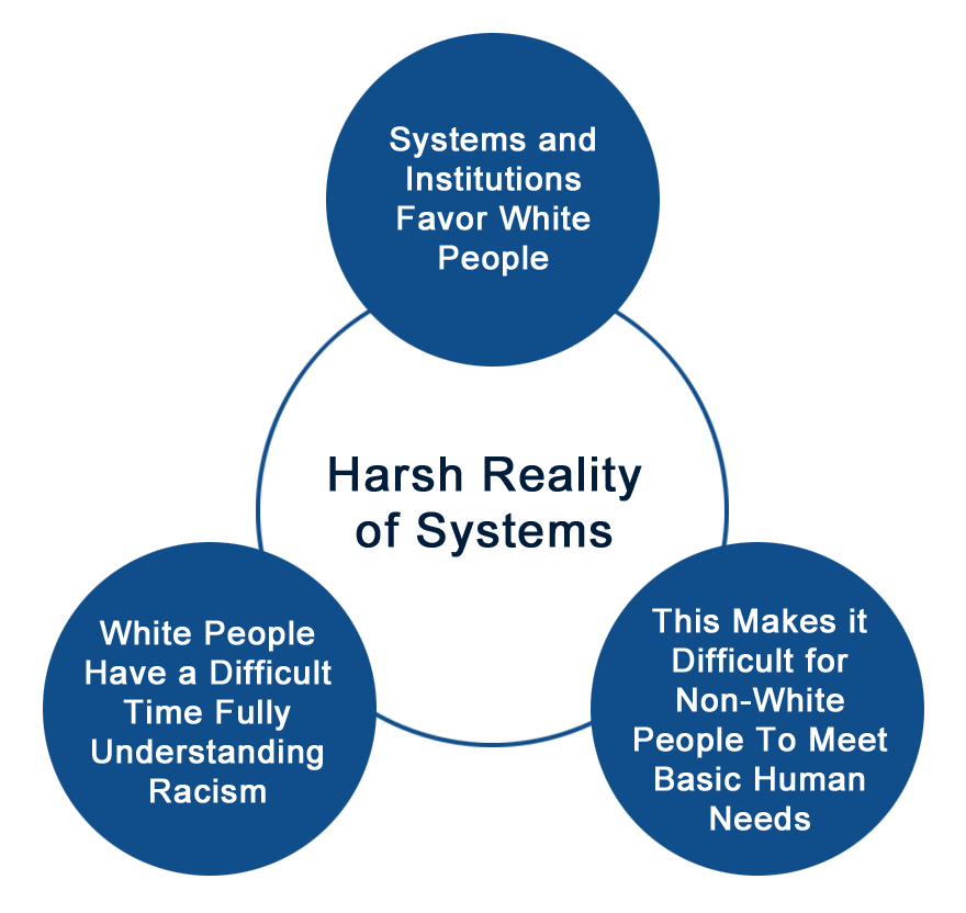 Public definition. Racial discrimination examples.